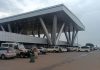 Entebbe Airport cars