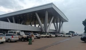 Entebbe Airport cars